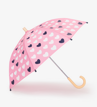 Load image into Gallery viewer, Scattered Hearts Color Changing Umbrella
