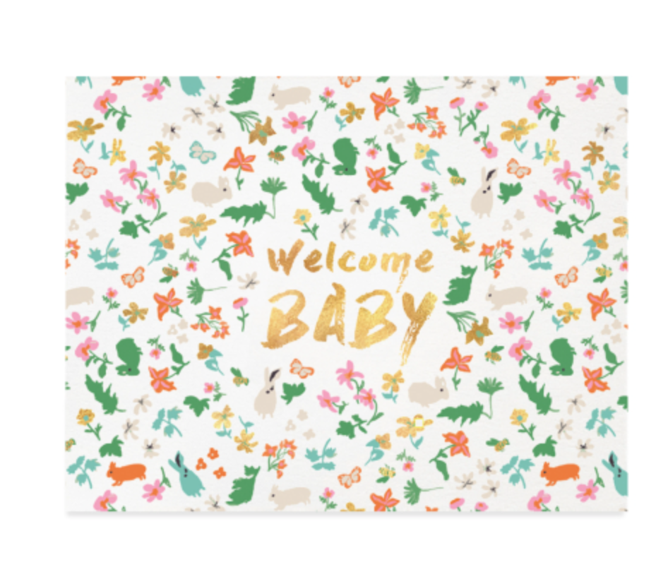 Welcome Baby Card