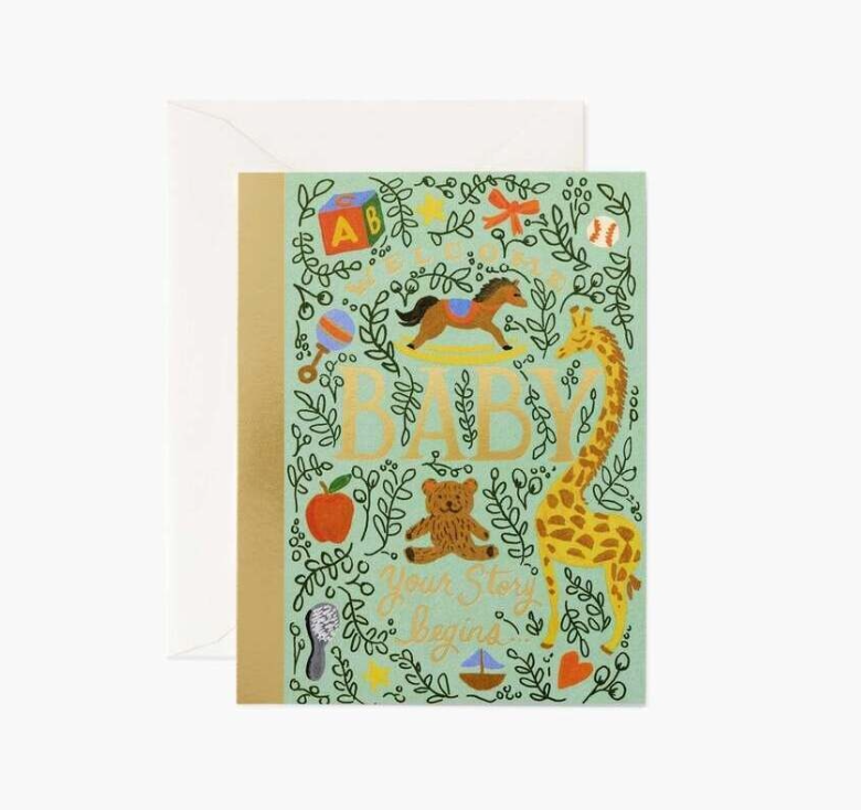 Storybook Baby Card