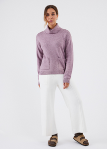 FIG Yari 2.0 Top Dark Mauve Heather