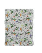 Load image into Gallery viewer, Loulou Lollipop Eric Carle Alphabet Swaddling Blanket
