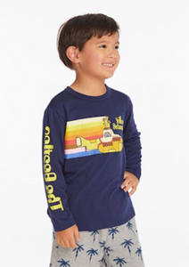 Chaser Brand Beatles Yellow Submarine Tee Navy