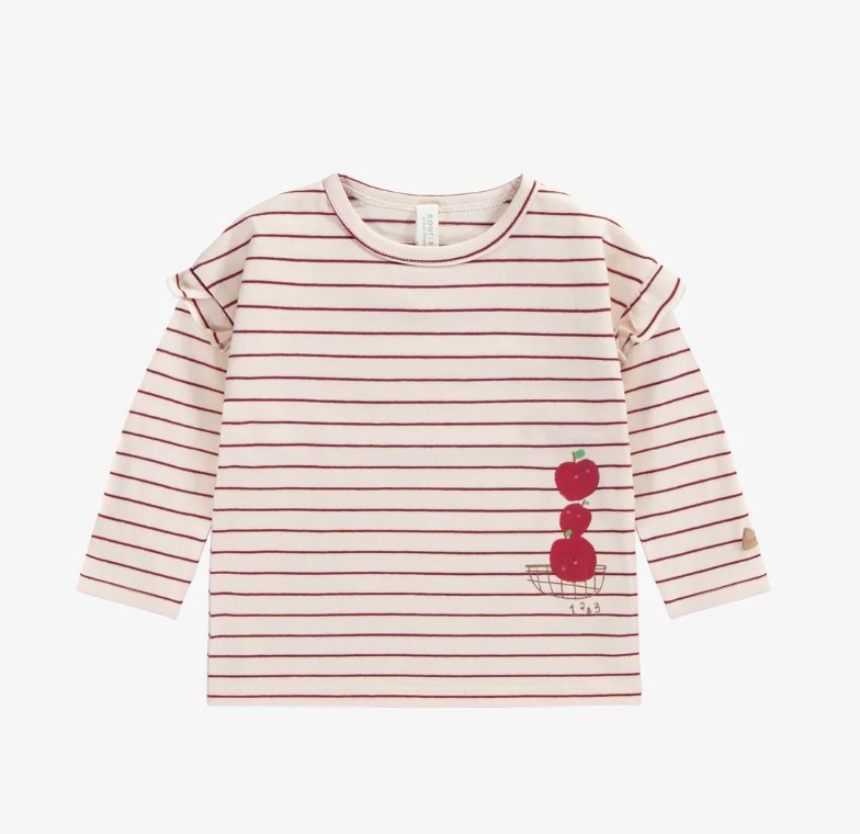 Souris Mini Apple Stripe Tee and Leggings