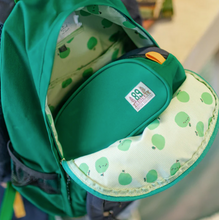 Load image into Gallery viewer, Souris Mini Green ColorBlock School Bag
