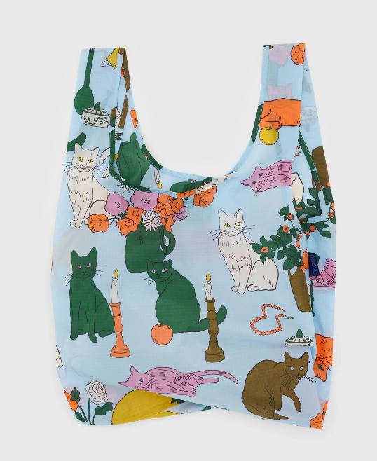 BAGGU Table Cats Reusable Bag