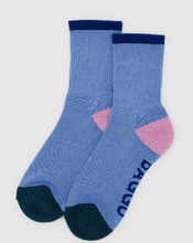 Load image into Gallery viewer, BAGGU Ribbed Sock Cornflower Mix
