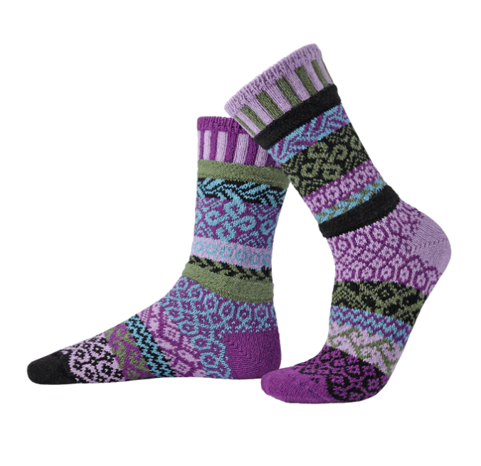 Solmate Adult Recycled Cotton Blend Sox La Seine