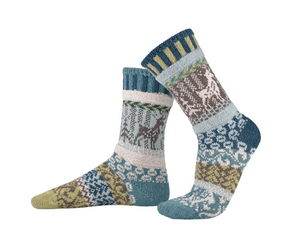 Solmate Adult Recycled Cotton Blend Sox Goat