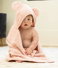 Load image into Gallery viewer, Bella Tunno Hooded Towel and Wash Mitt Blush
