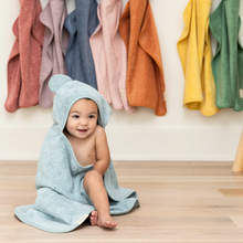 Load image into Gallery viewer, Bella Tunno Hooded Towel and Wash Mitt Fog
