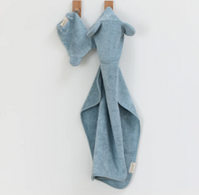 Load image into Gallery viewer, Bella Tunno Hooded Towel and Wash Mitt Fog
