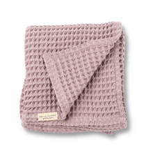 Load image into Gallery viewer, Bella Tunno Waffle Baby Blanket Orchid
