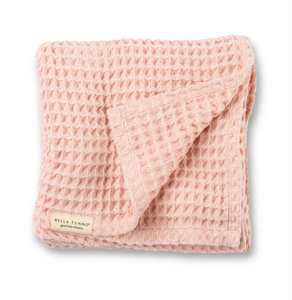 Bella Tunno Waffle Baby Blanket Blush