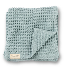 Bella Tunno Waffle Baby Blanket Fog