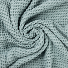 Load image into Gallery viewer, Bella Tunno Waffle Baby Blanket Fog
