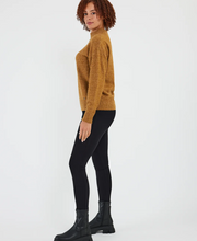 Load image into Gallery viewer, FIG Anvik HIgh Neck Sweater Dijon Heather
