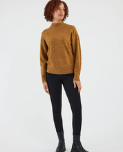 Load image into Gallery viewer, FIG Anvik HIgh Neck Sweater Dijon Heather
