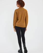 Load image into Gallery viewer, FIG Anvik HIgh Neck Sweater Dijon Heather
