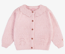 Load image into Gallery viewer, Souris Mini Lacework Cardigan Light Pink
