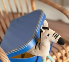 Load image into Gallery viewer, Les Toupitis Moulin Roty Zebra Rattle
