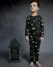 Load image into Gallery viewer, Petit Lem Howl-oween Print Pyjamas
