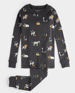 Petit Lem Howl-oween Print Pyjamas