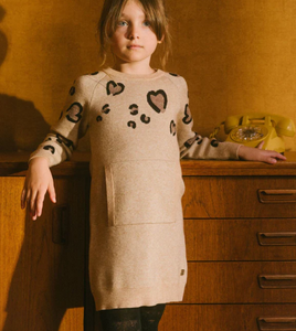 Deux Par Deux Sweater Dress and Tights