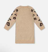 Load image into Gallery viewer, Deux Par Deux Sweater Dress and Tights
