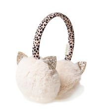 Load image into Gallery viewer, Rockahula Cleo Cat Leopard Ear Muffs
