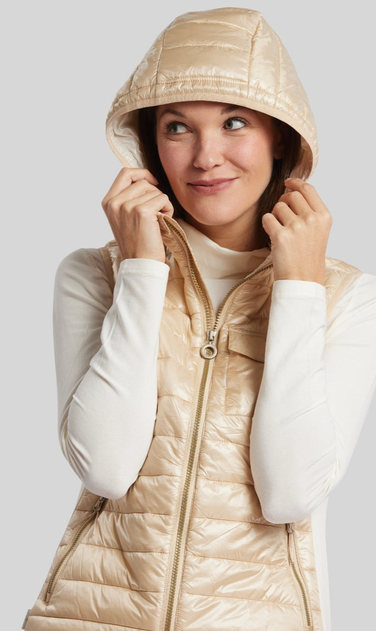 Ohsho Perla Vest Champagne