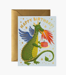 Birthday Dragon Card