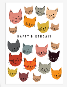 Birthday Cats Card