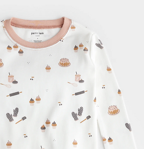 Petit Lem Baking Print Pyjamas