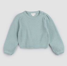 Load image into Gallery viewer, Miles the Label Cloud Blue Sweater
