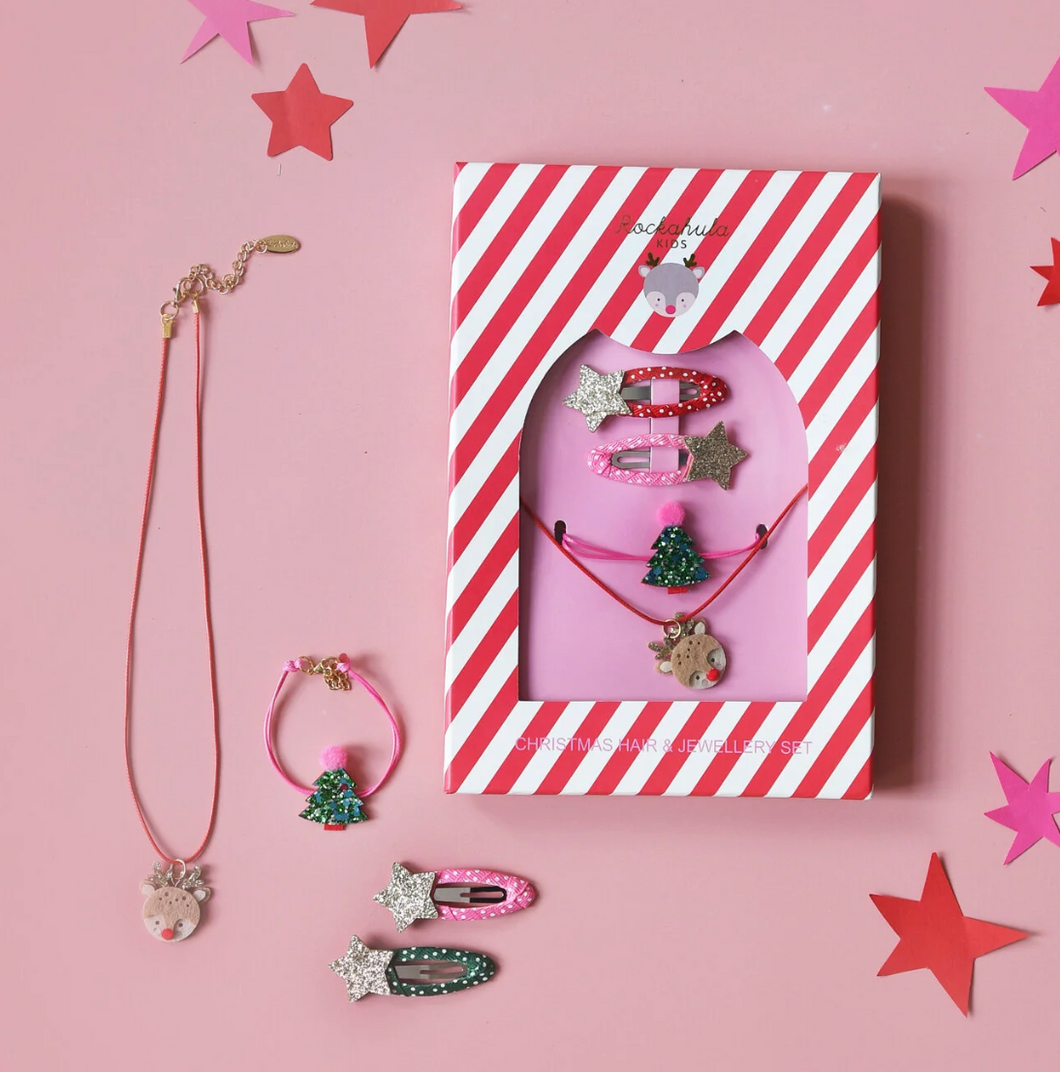 Rockahula Christmas Hair and Jewellery Gift Set