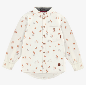 Souris Mini Reindeer Poplin Shirt