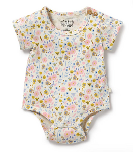 Wilson and Frenchy Ava Floral Onesie