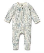 Load image into Gallery viewer, Wilson and Frenchy Hello Friends Zip Playsuit
