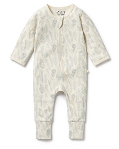 Wilson and Frenchy New Leaf Zip Playsuit