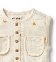 Load image into Gallery viewer, Wilson and Frenchy Sunshine Crinkle Playsuit
