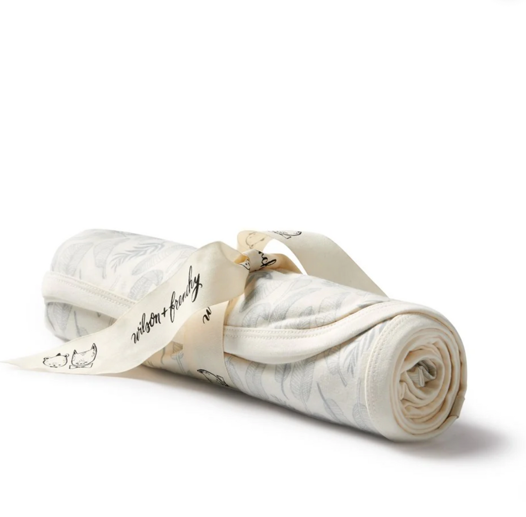 Wilson and Frenchy New Leaf Organic Cotton Blanket