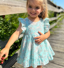 Load image into Gallery viewer, Poppet and Fox Floral Frill Summer Dress
