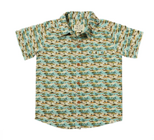 Load image into Gallery viewer, Me and Henry Maui Shirt Blue Islands
