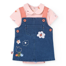 Load image into Gallery viewer, Boboli Baby Denim Knit Jumper and Onesie
