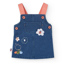 Load image into Gallery viewer, Boboli Baby Denim Knit Jumper and Onesie
