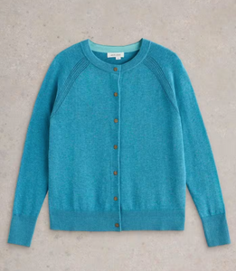 White Stuff UK Lulu Cardi Mid Blue