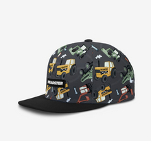 Load image into Gallery viewer, Headster Under Construction Snapback Charcoal
