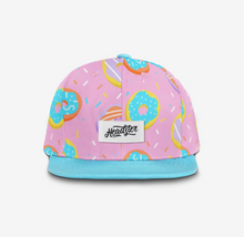 Load image into Gallery viewer, Headster Duh Donut Snapback Pink
