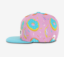 Load image into Gallery viewer, Headster Duh Donut Snapback Pink
