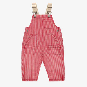 Souris Mini Red Overall and Seagull Print Tee